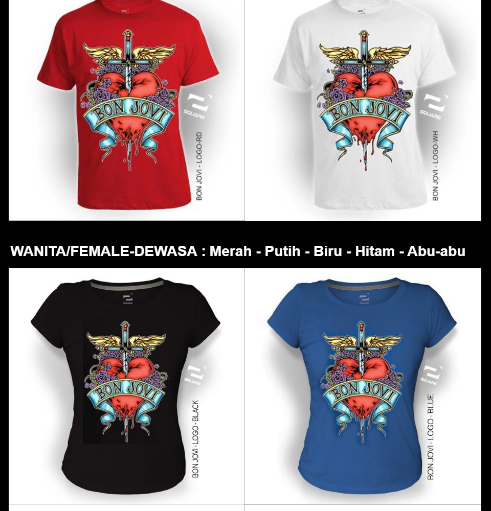 t shirt bon jovi primark