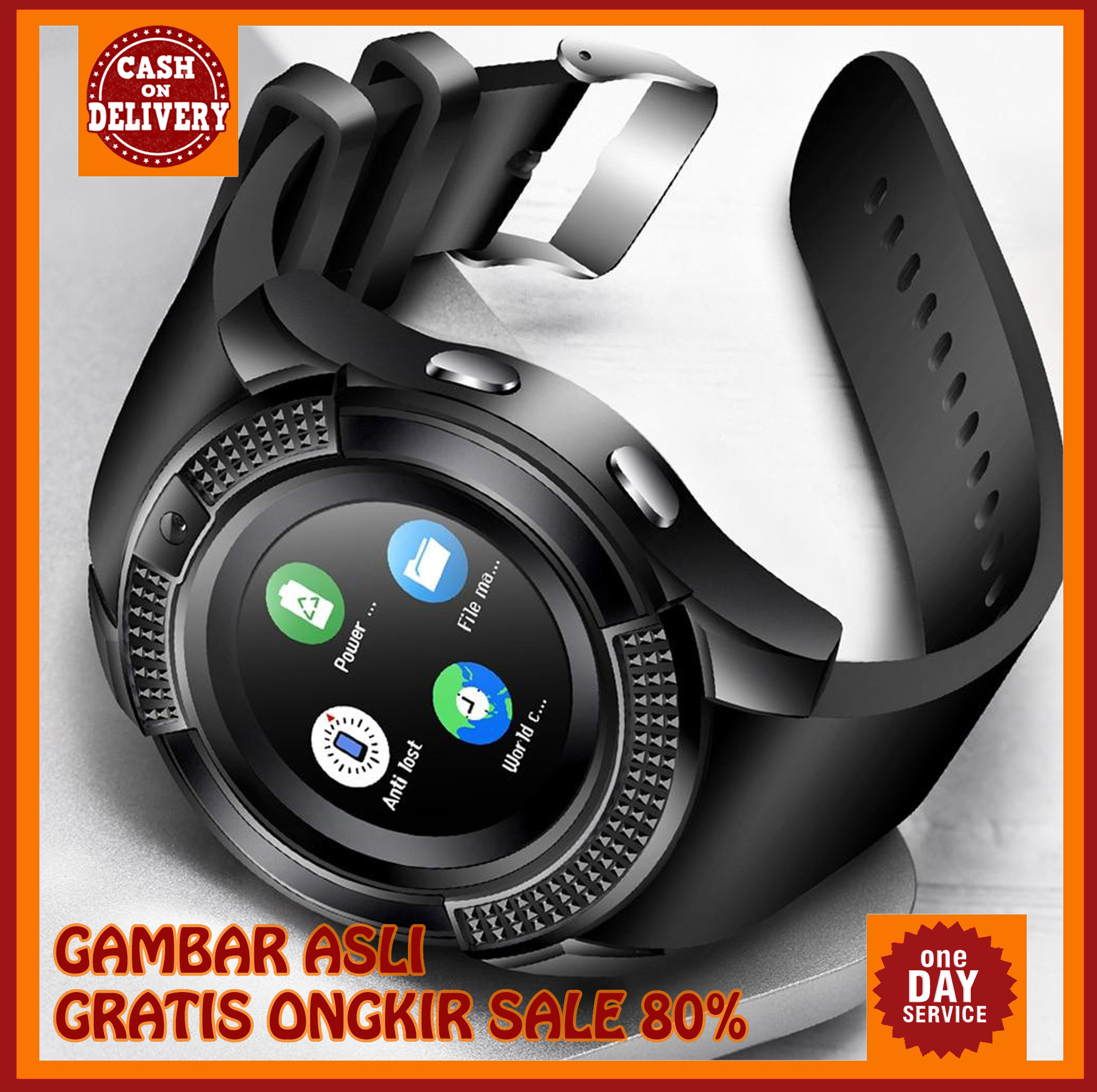 whatsapp smartwatch v8