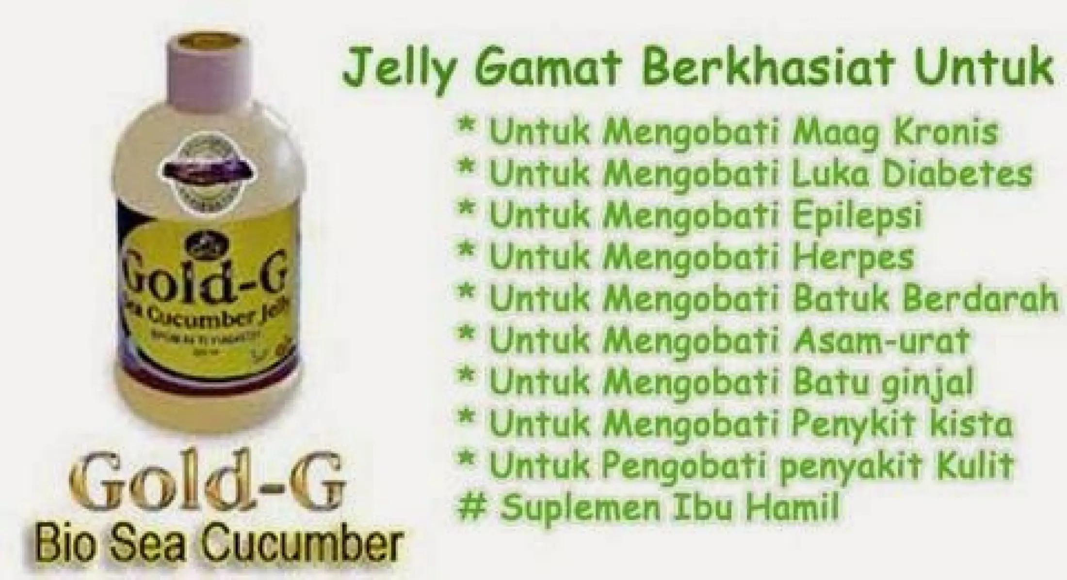 320 Gold G Gamat Jelly Gold G Atasi Osteoporosis 320 Ml Solusi Mengobati Maag Oesteoforos Lazada Indonesia