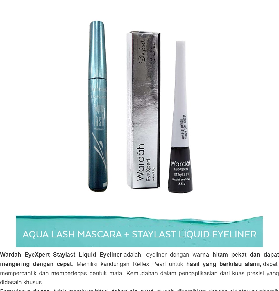 eyeliner wardah liquid
