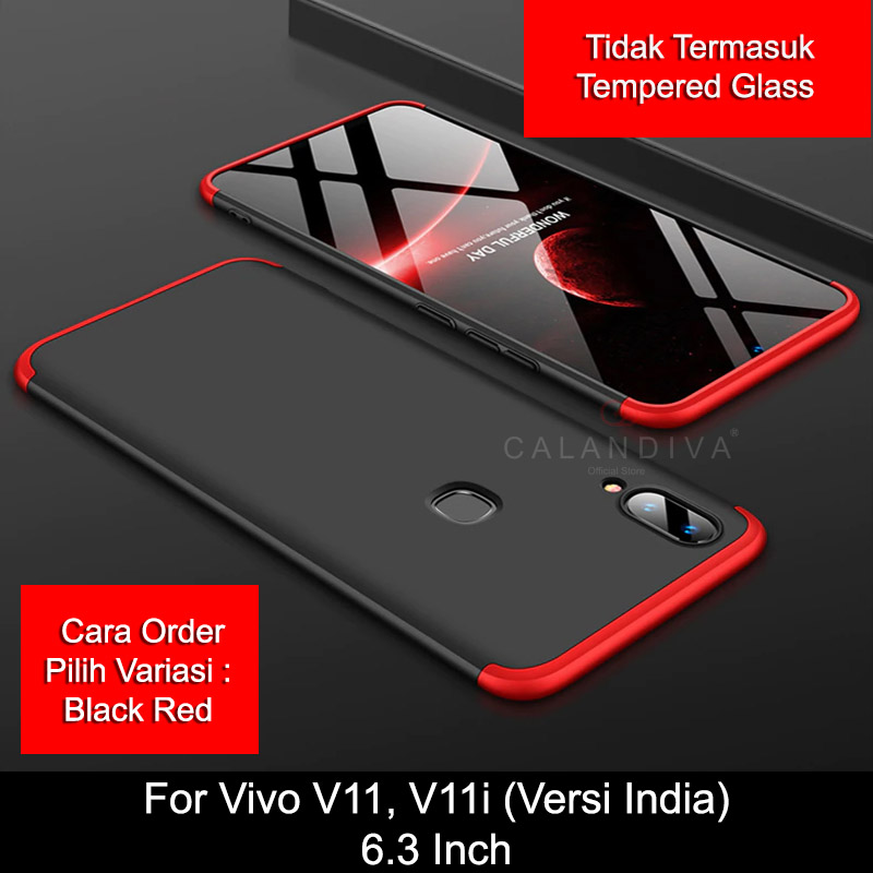 Calandiva Hard Case Hp Vivo V11 Biasa Vivo V11i Versi India 6 3 Inch Sama Ukuran Casing Premium Front Back 360 Degree Full Protection Grade A Lazada Indonesia