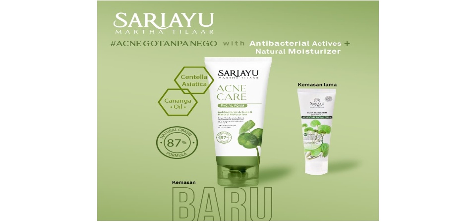 Sariayu Acne Care Facial Foam 75g Pencuci Muka Sari Ayu Lazada Indonesia