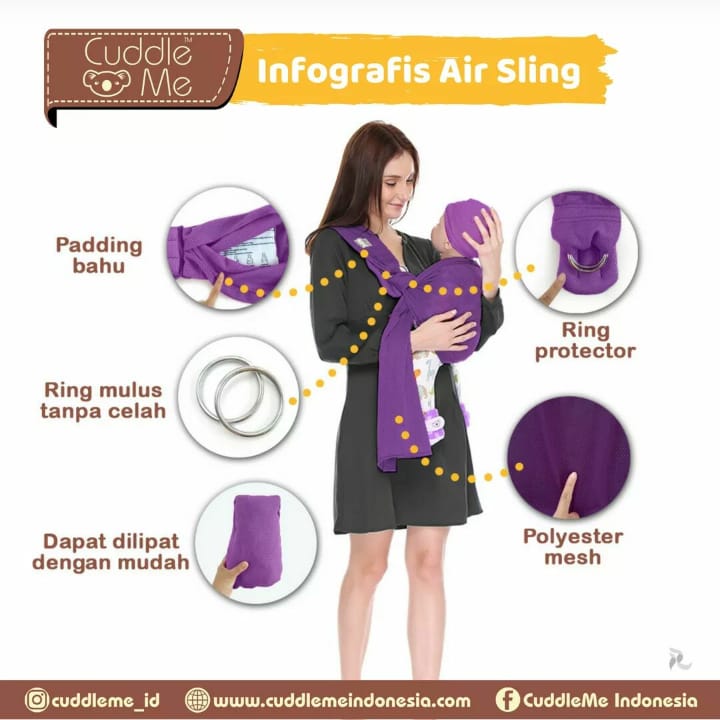 cuddleme air sling
