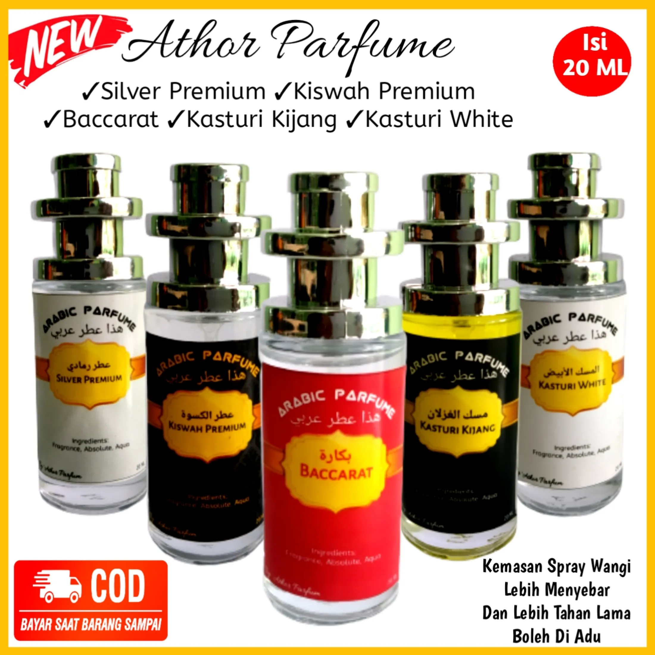 Cod Parpume Kasturi Putih Parfum Wanita Non Alkohol Wanginya Tahan Lama How Parfume Athor Parfume Lazada Indonesia