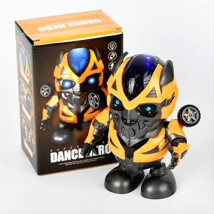 dancing robot bumblebee
