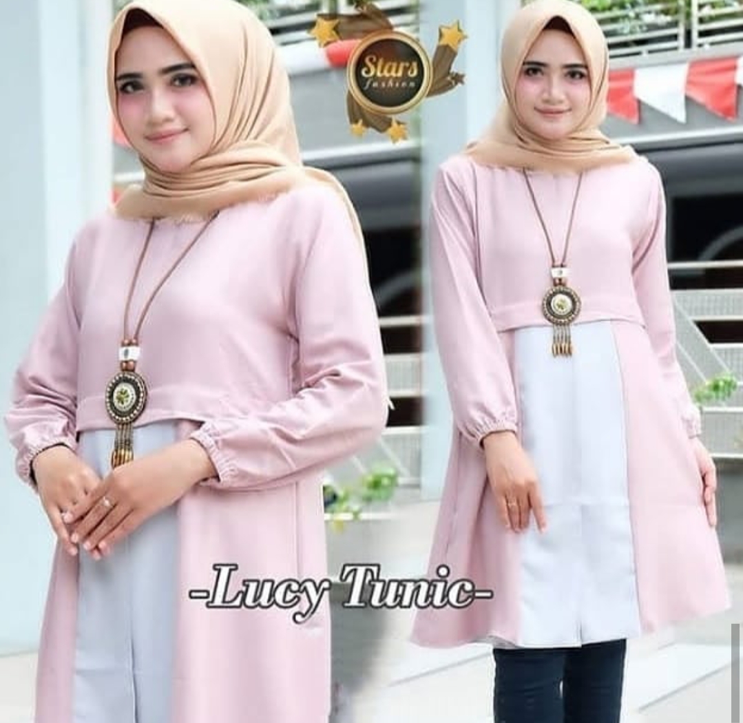 Baju Atasan Jaman Sekarang Lucy Tunik 2019