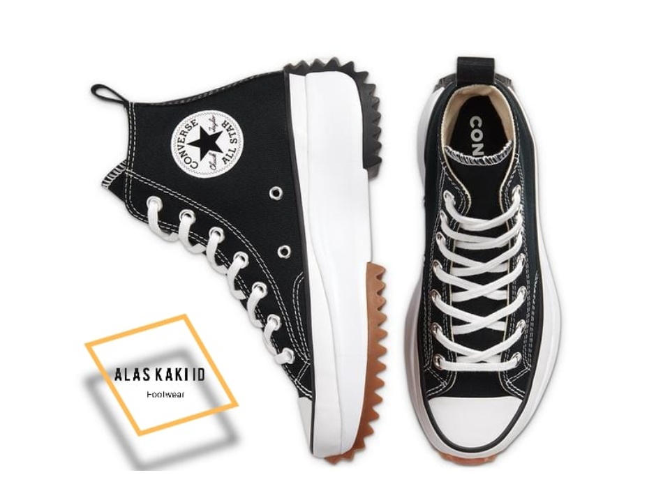 SEPATU CONVERSE_RUN STAR_HIKE BASIC HIGH BLACK SEPATU CONVERS_E