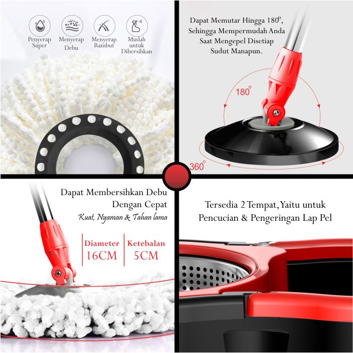 New Promo Spin Mop Alat Pel Lantai Super Mop Murah Kain Pel Bayar Ditempat Gratis 1 Kain Pel Lazada Indonesia New Promo Spin Mop Alat Pel Lantai Super Mop Murah Kain Pel Bayar Ditempat Gratis 1 Kain Pel Lazada Indonesia