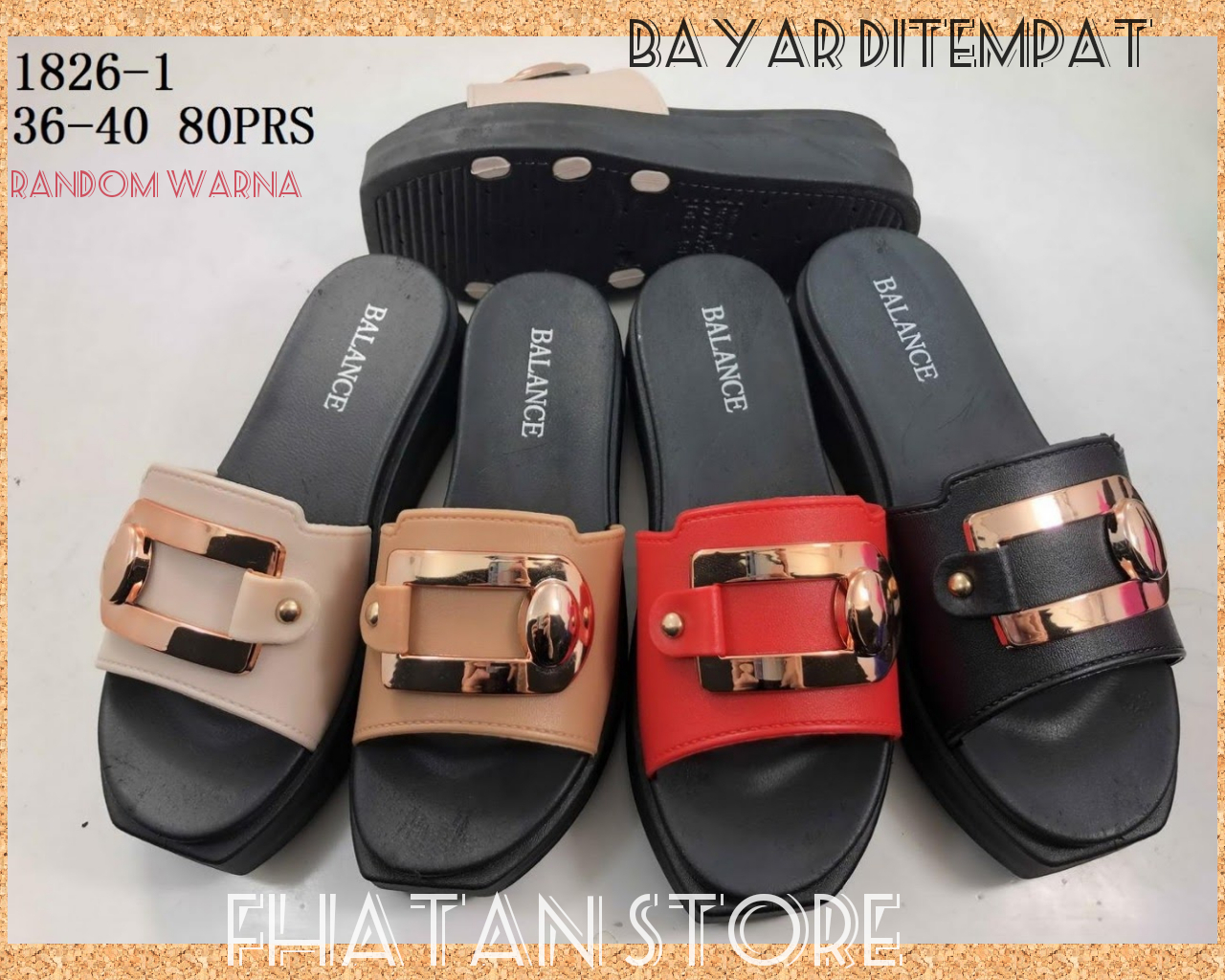 Gucci Sandal Selop Wanita Kekinian - Koleksi Rina