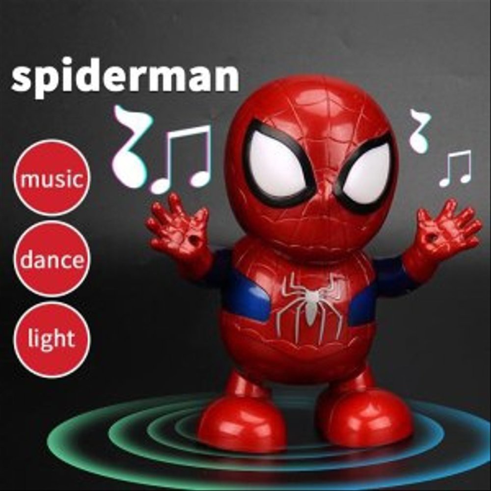 Mainan Robot Dance Spiderman Robot Joget Robot Menari Mainan Anak