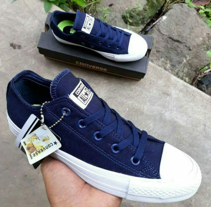Converse 12original Sepatu Converse39 All Star Ct Chuck Taylor 3 Allstar Navy Dress Blue Biru Dongker Low Pendek Original Premium Asn 02 Gifta Collection Lazada Indonesia