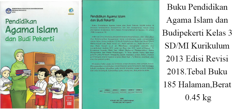 Buku Pai Kelas 3 Sd Mi Kurikulum 2013 Edisi Revisi 2018 Lazada Indonesia