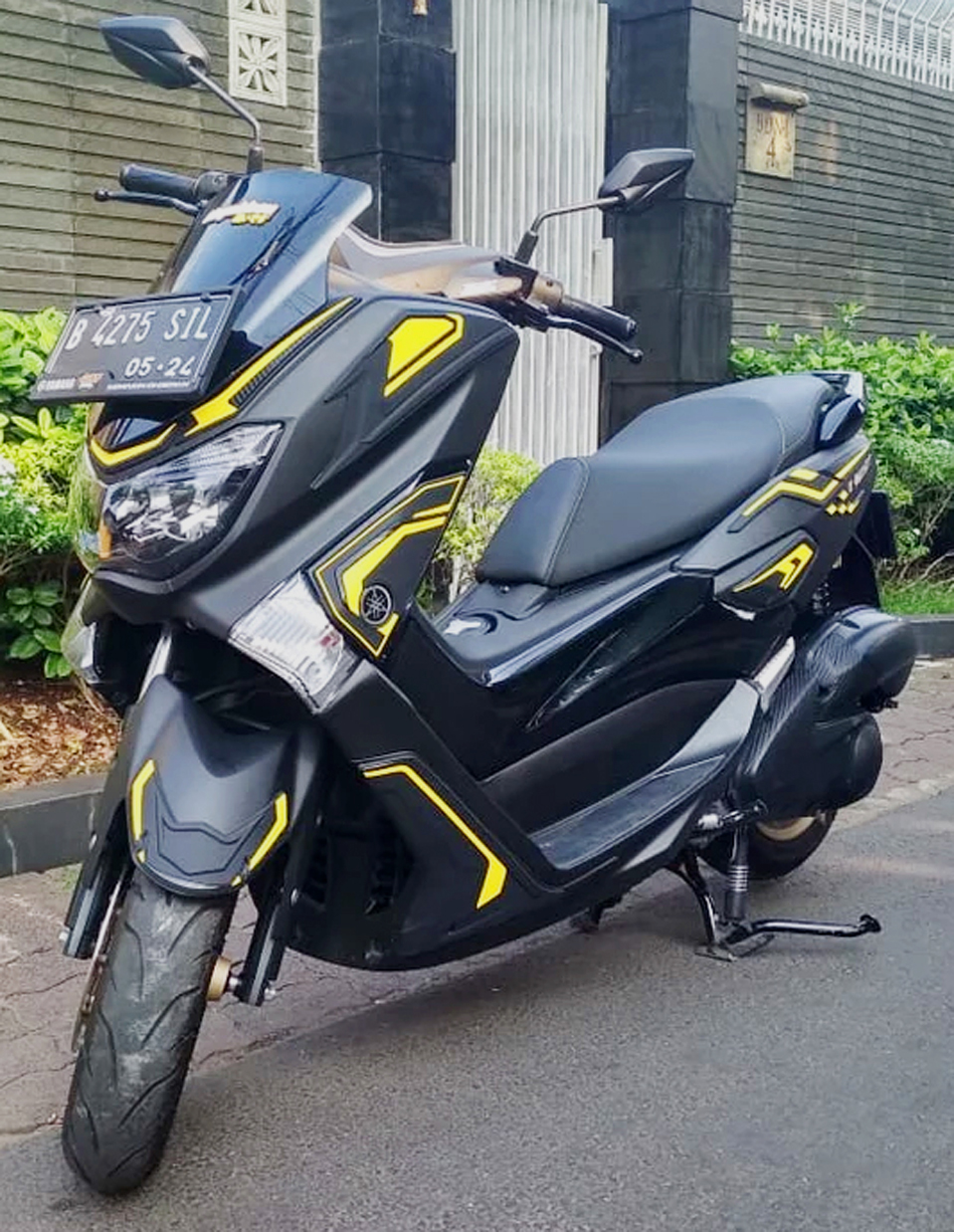 Yamaha NMAX 2015 2019 Aksesoris Full Set Cover Timbul Bhan Karet Tebal Aksesoris Variasi Modifikasi Motor Yamaha NMax Old Lazada Indonesia