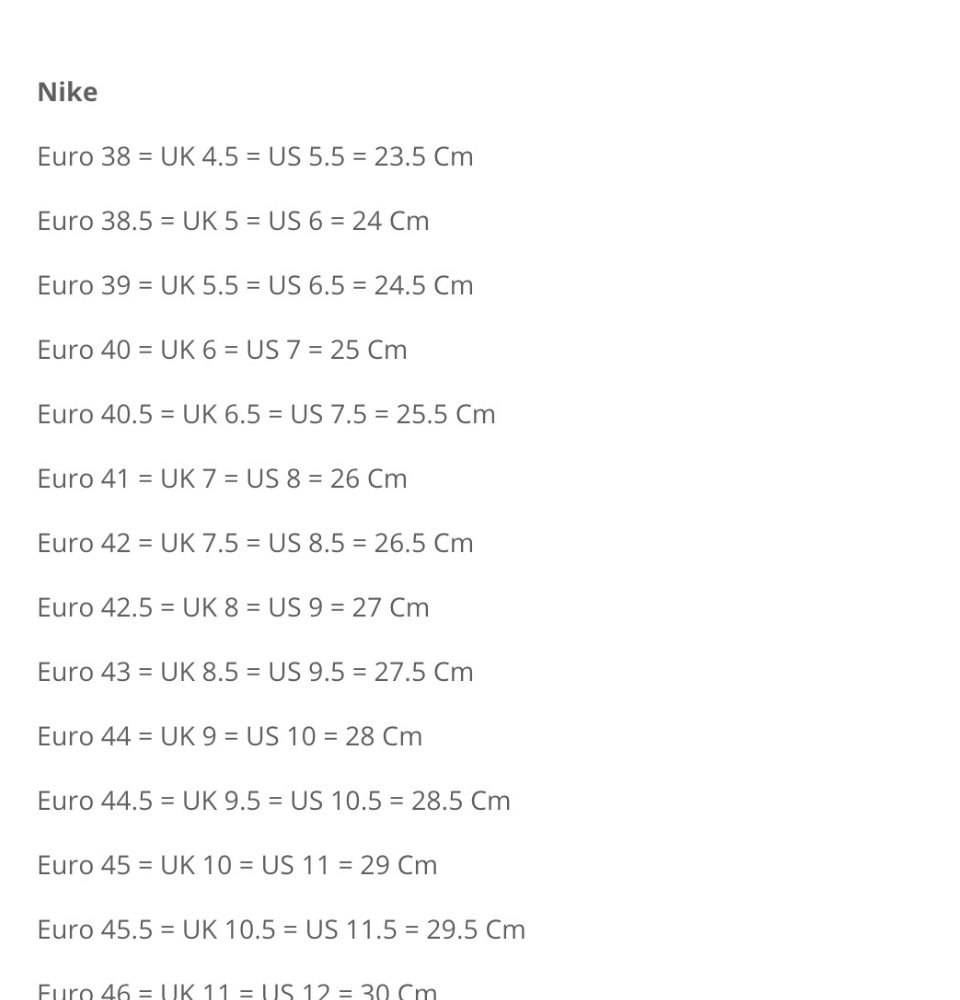 En Cm 10 Us Chaussure Pointure Enfant Taille Us Euro Chaussure