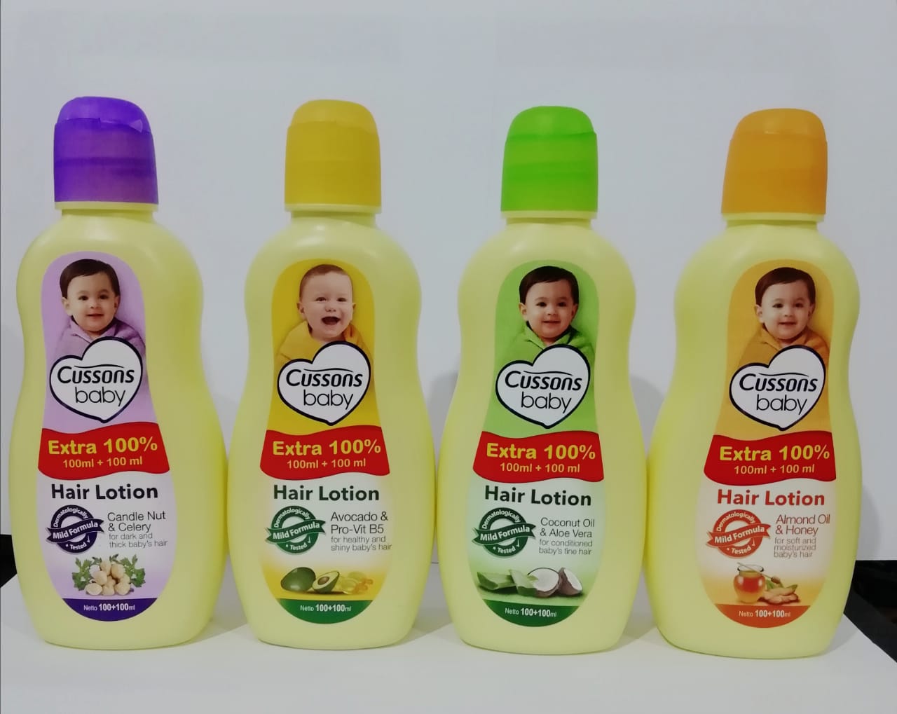 cussons baby hair lotion candlenut & celery