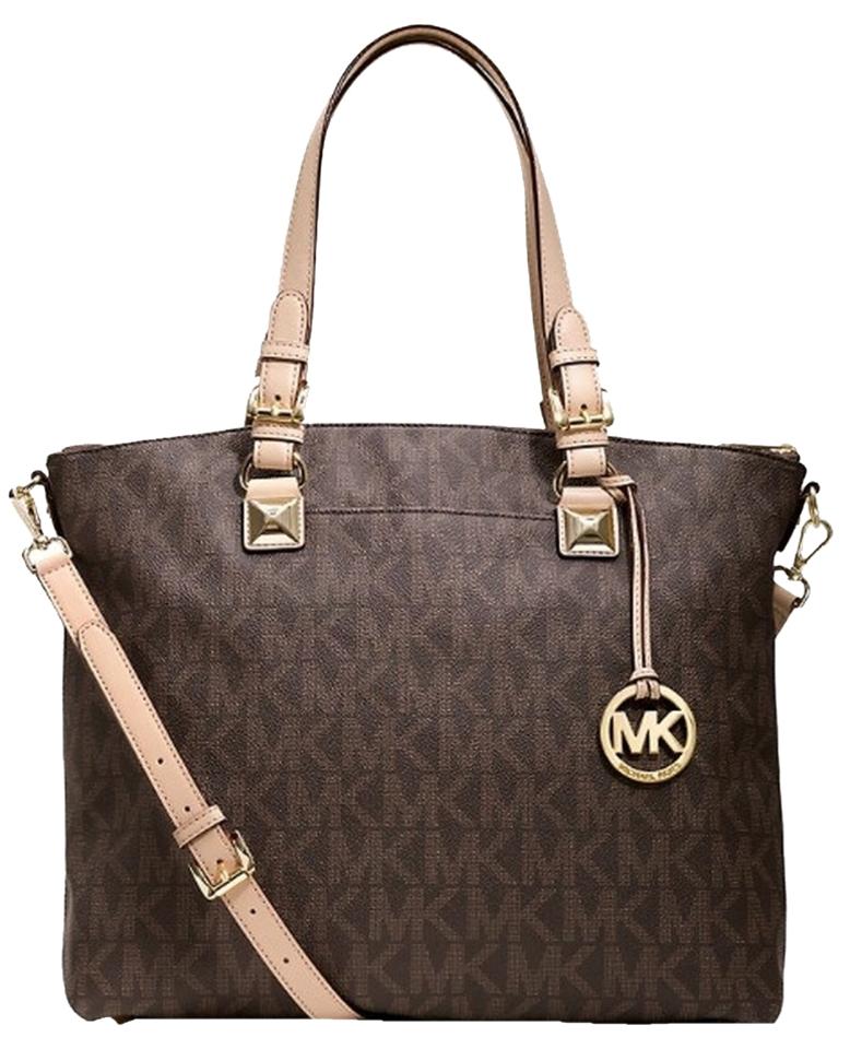 jet set large logo jacquard crossbody bag