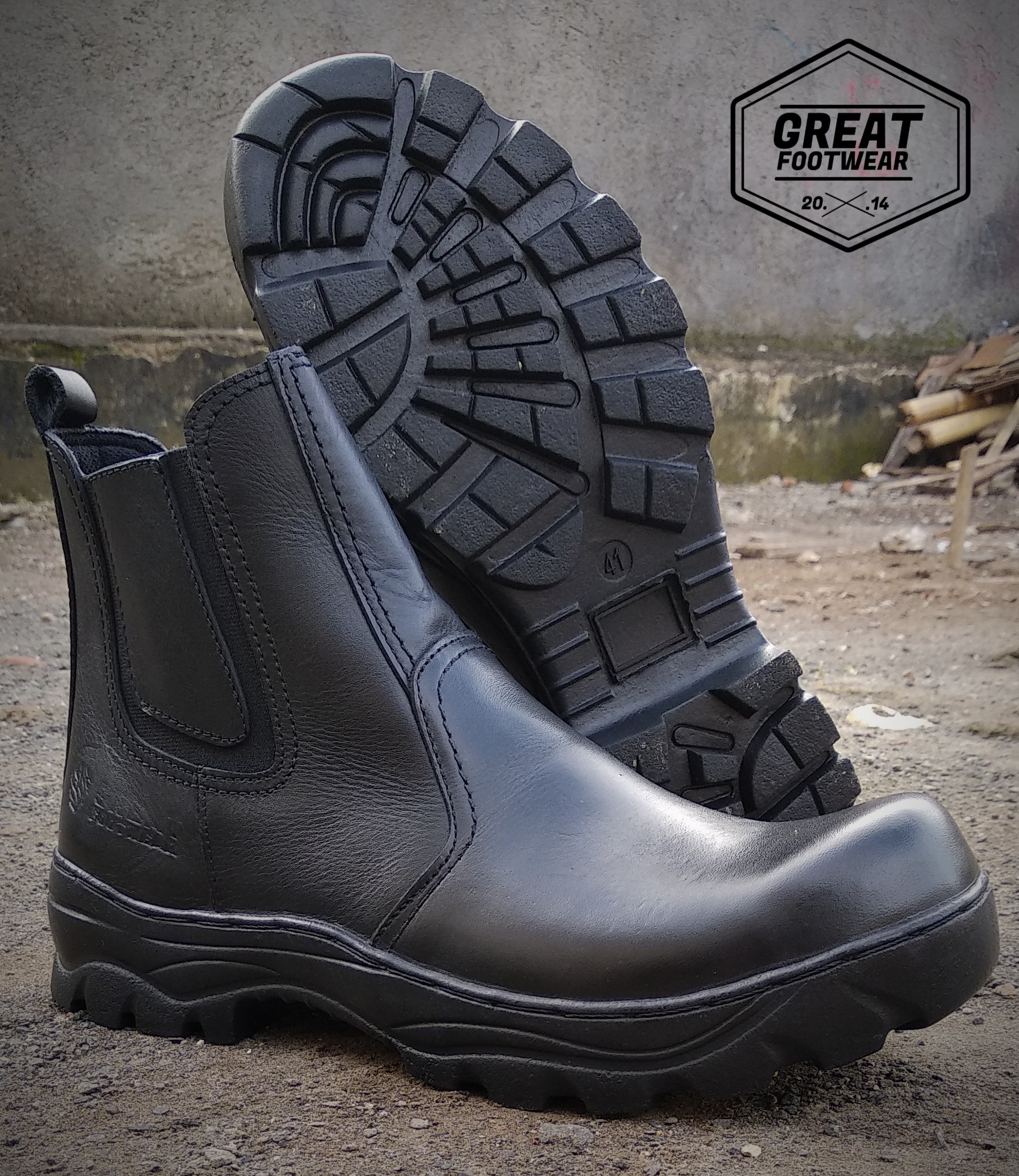 police style motorcycle boots