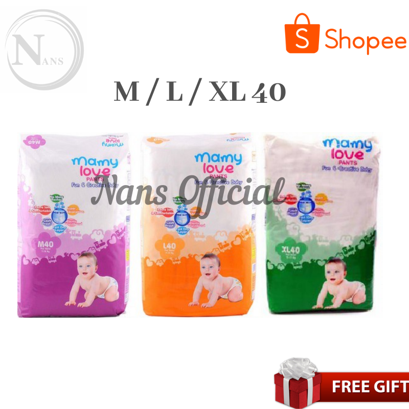 pampers mamy love pants