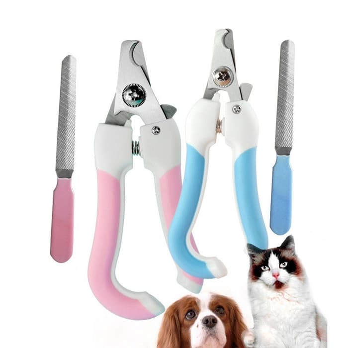 Cod Biru Gunting Kuku Anjing Kucing Kelinci Stainless Steel Perlengkapan Hewan Aksesoris Hewan Lazpedia A1134