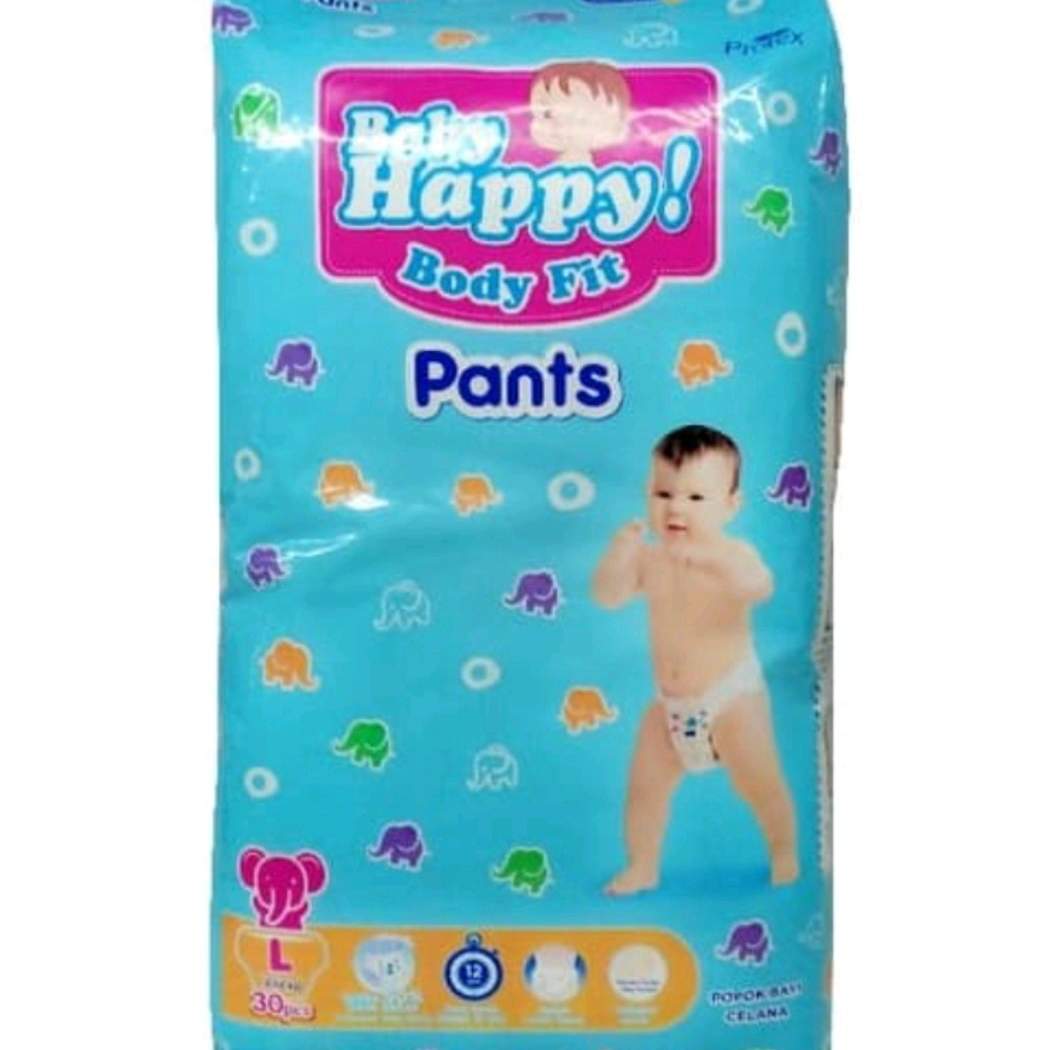 pamper baby happy