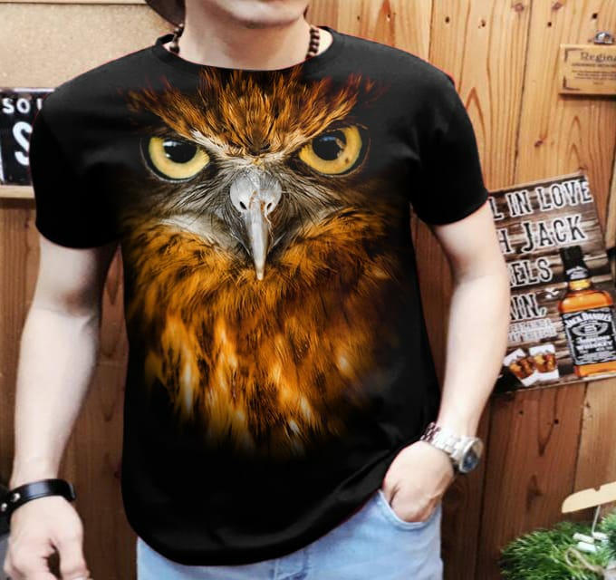 Ciao Id Kaos Pria Burung Elang Kaos Pria Distro T Shirt Pria