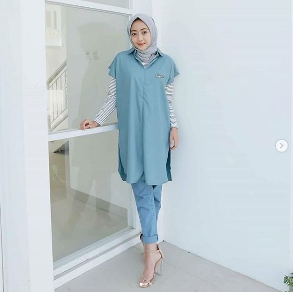 Bps Baju Muslim Original Gamis Omg Long Tunik Modern Wanita Promo Lazada Indonesia