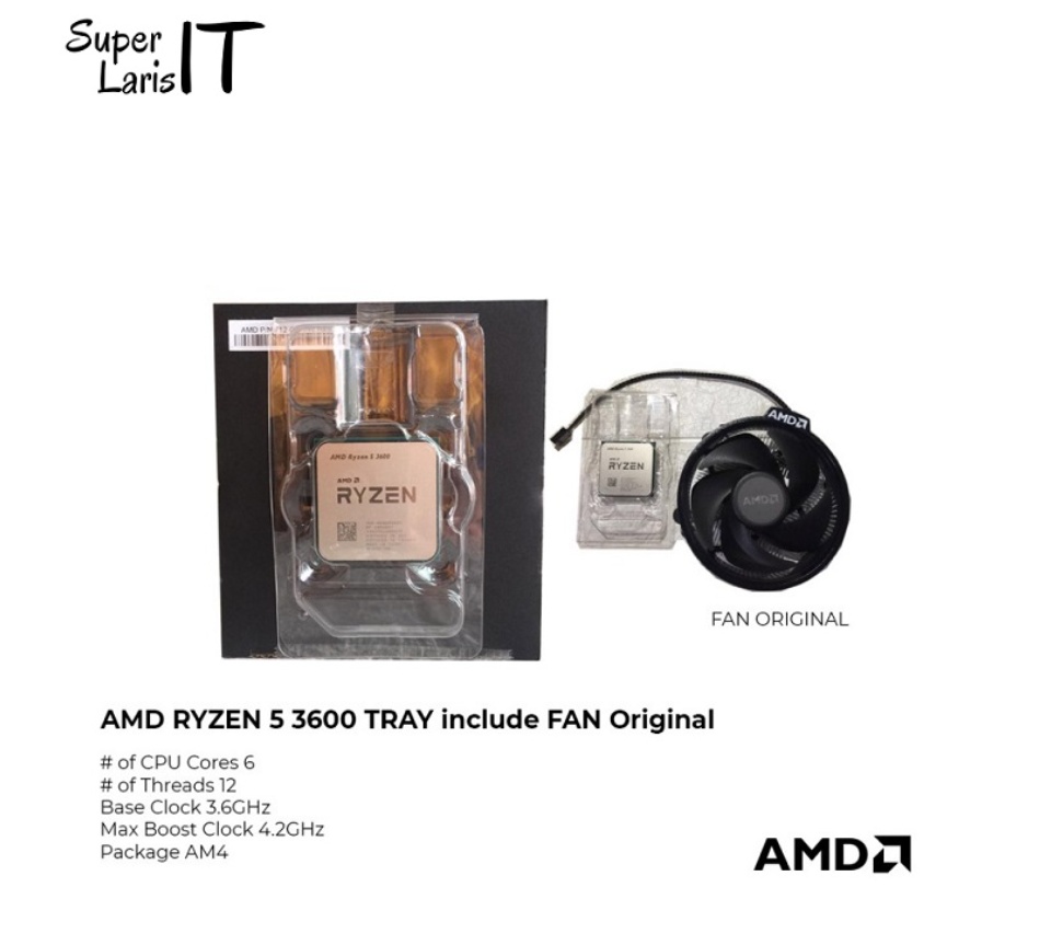Ghz Amd Ryzen Second Gen AMD Ryzen 3600 6-Core Unlocked Processor