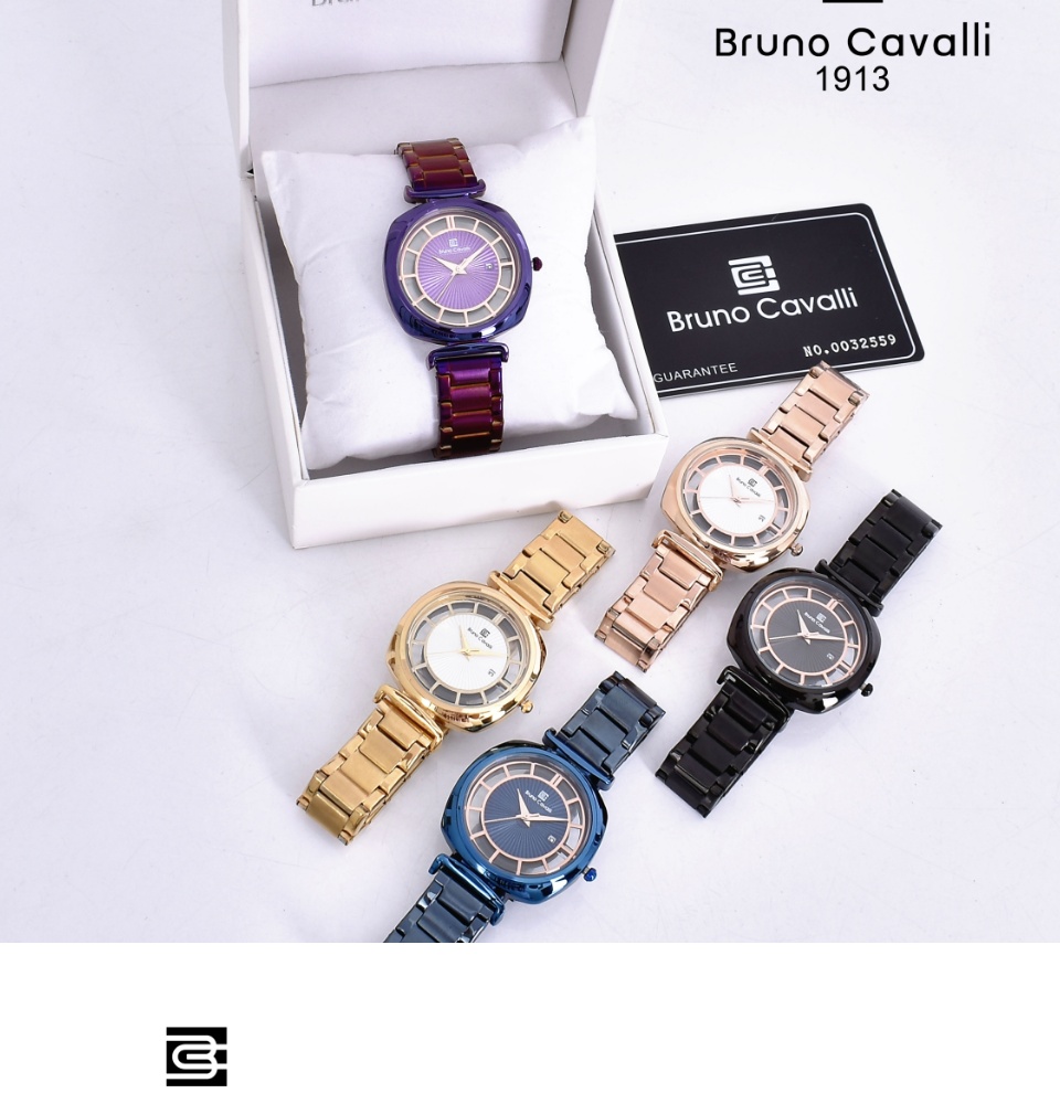 Bruno Cavalli Jam Tangan Wanita 1913L Water Resistant Jam Analog Women Watches Lazada Indonesia