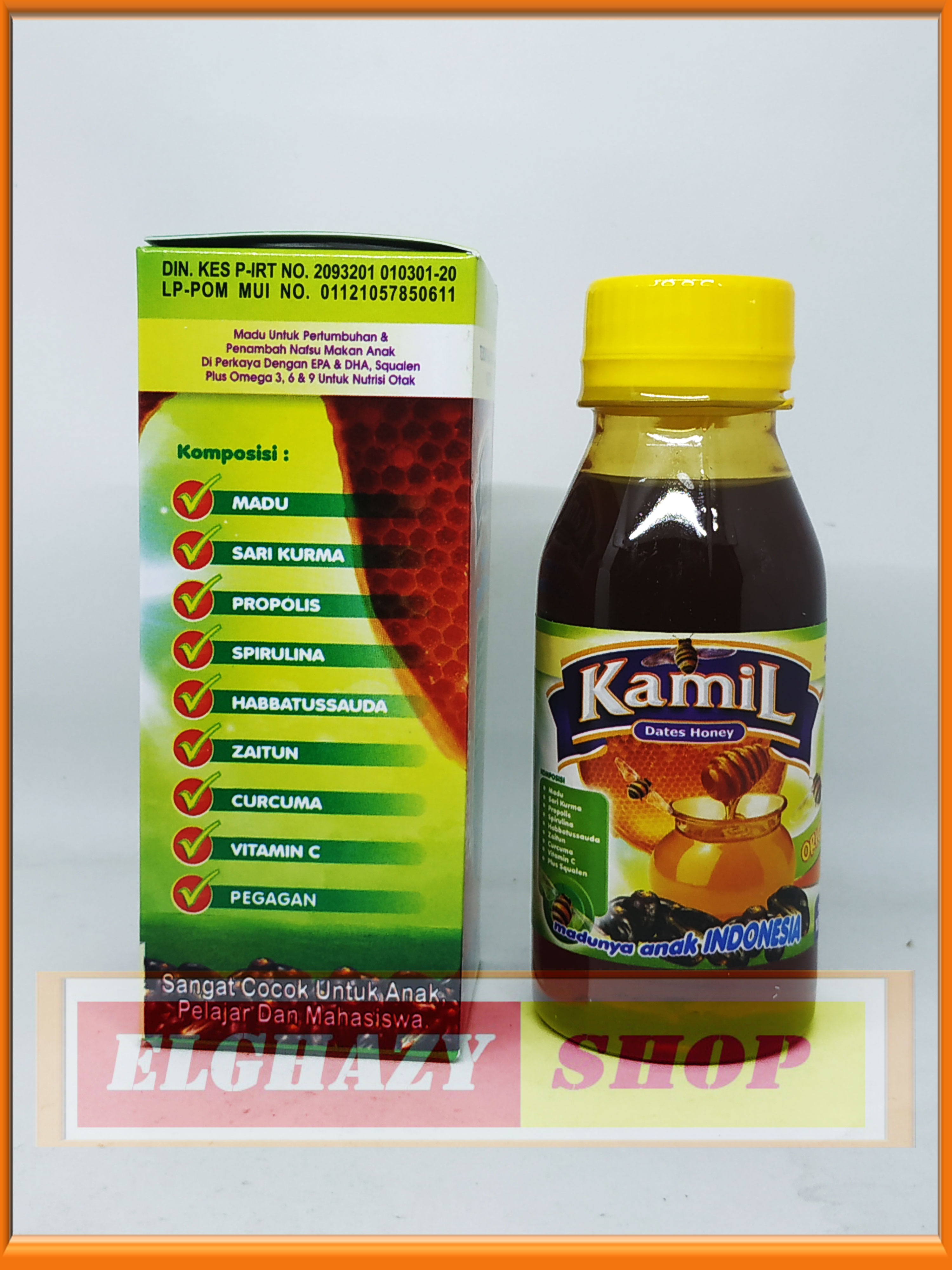 Madu Anak Kamil date honey RASA ORIGINAL 125ml | Lazada Indonesia