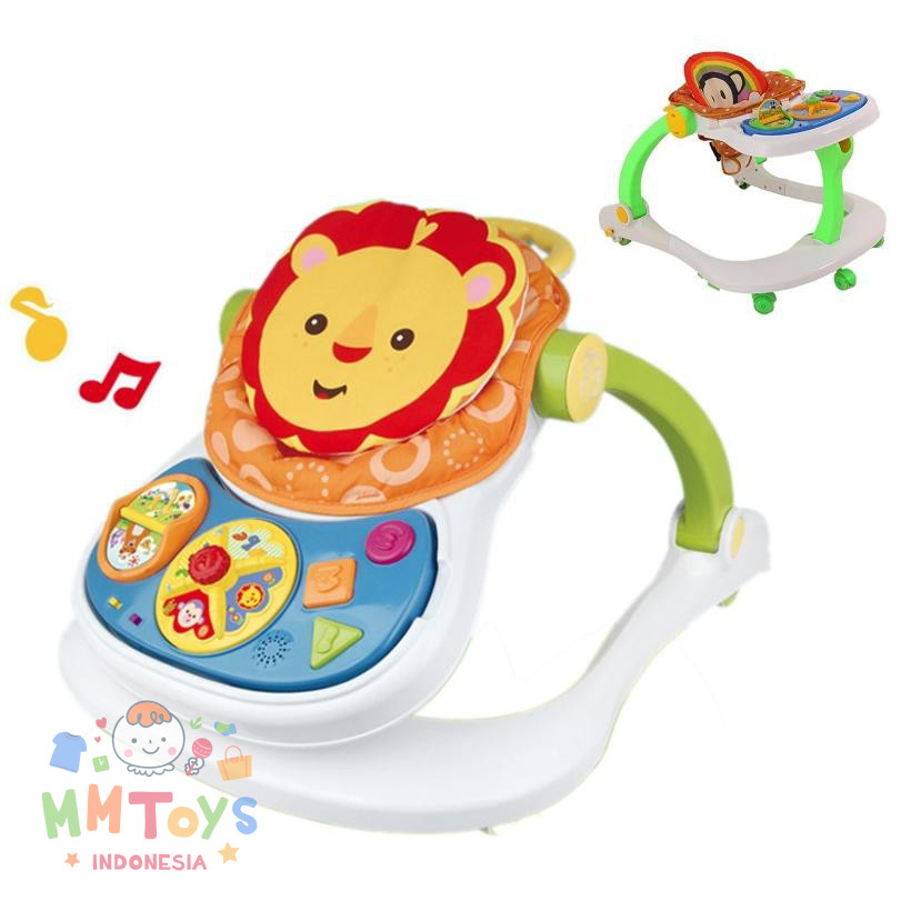 lion 4 in 1 entertainer walker