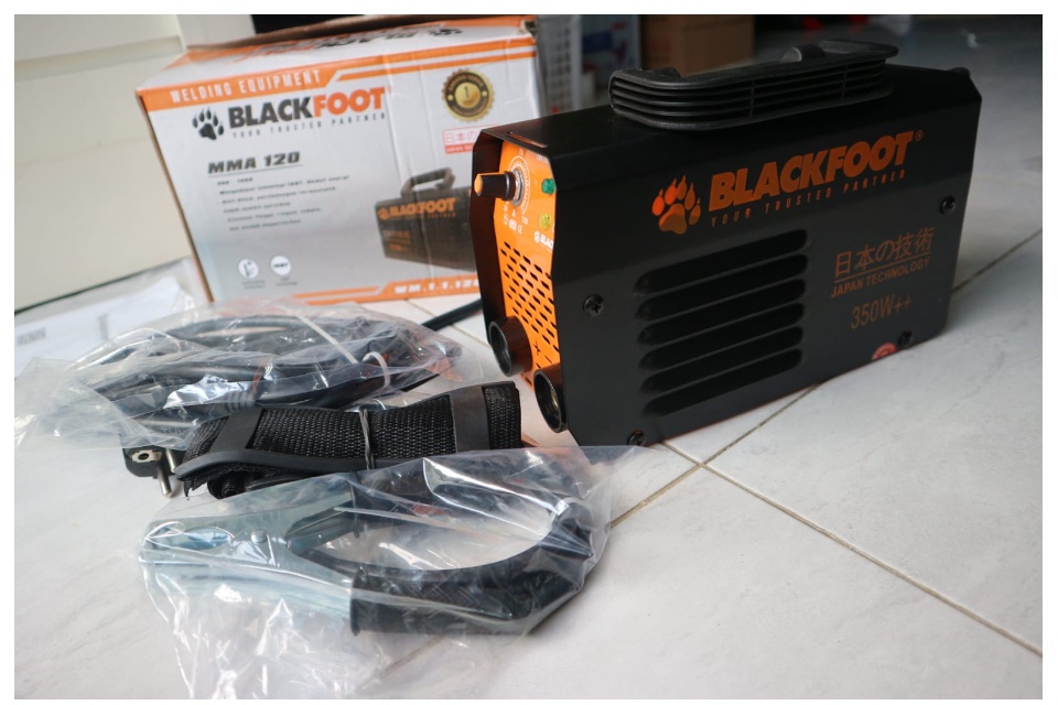 Promo Blackfoot Wm11 Mma120a Mesin Las Mesin Trafolas Murah 350 Watt