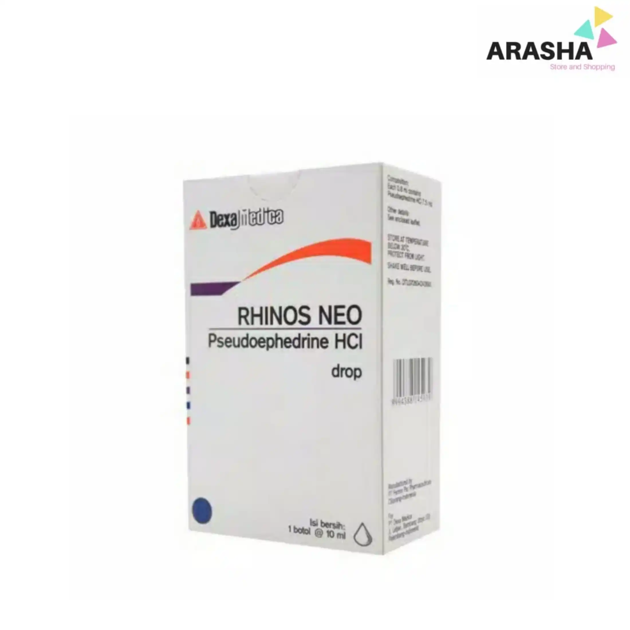 Rhinos Neo Drop 10 Ml Obat Flu Untuk Bayi Lazada Indonesia