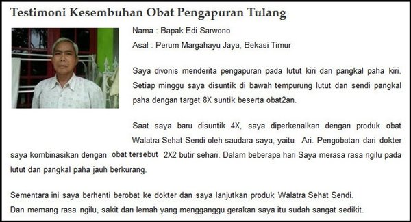 Obat Pengapuran Tulang, Tulang Keropos, Tulang Osteoporosis, Pengapuran Sendi, Sendi Menipis Terbaik - Samulinpro Sehat Sendi | Lazada Indonesia