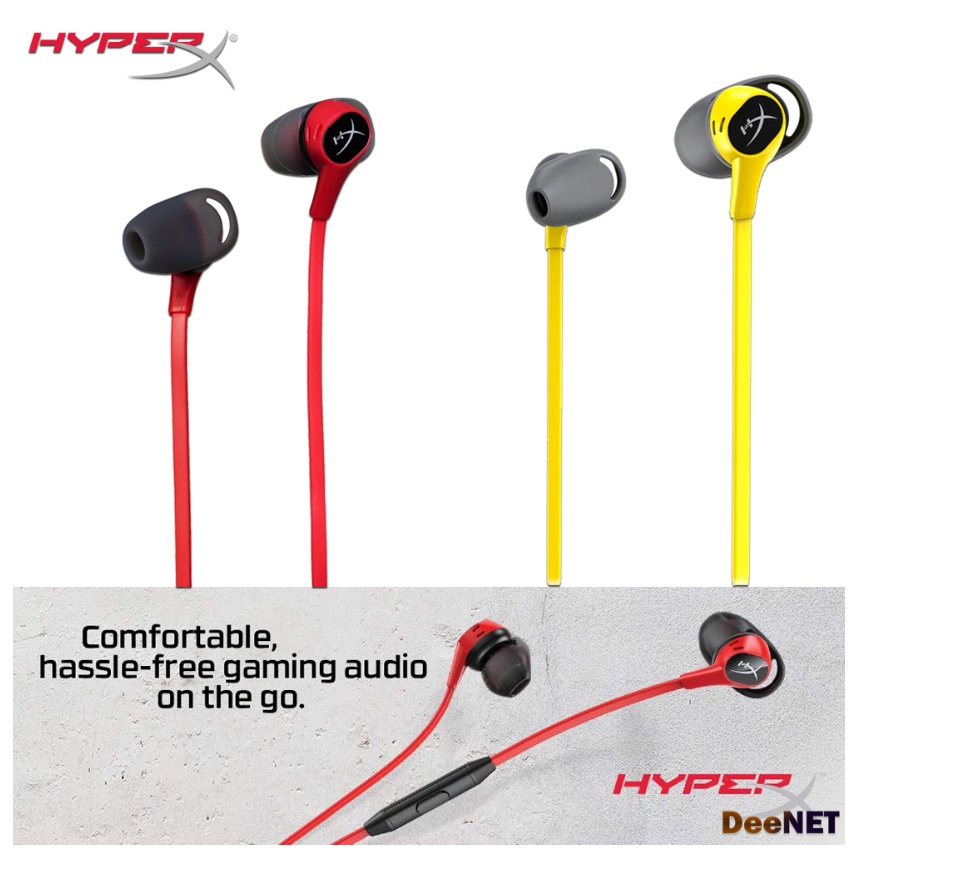 Earphone Gaming Hyperx Cloud Earbuds Lazada Earbuds Gaming
