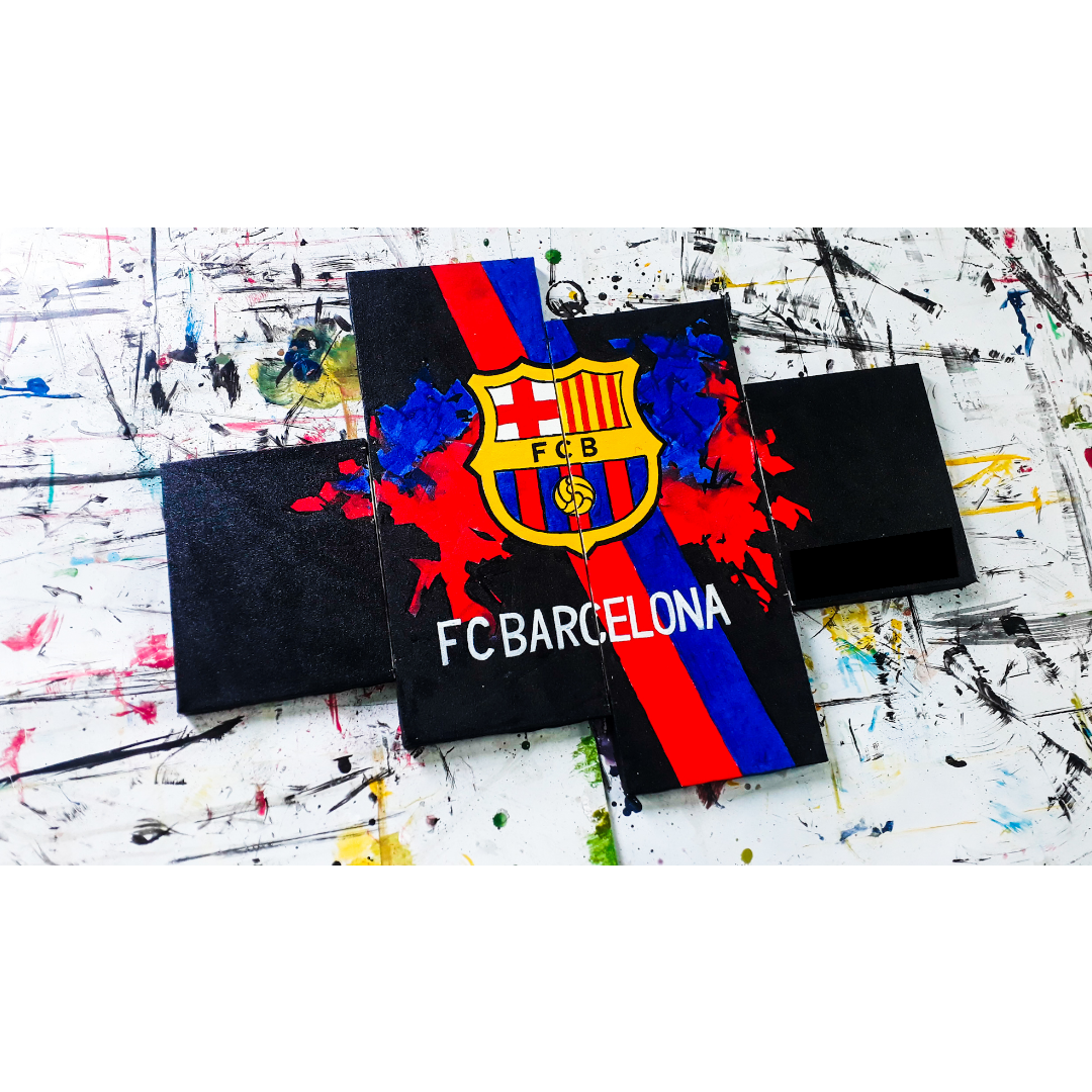 Lukisan Barcelona Barca 1 Merchandise Hiasan Dinding