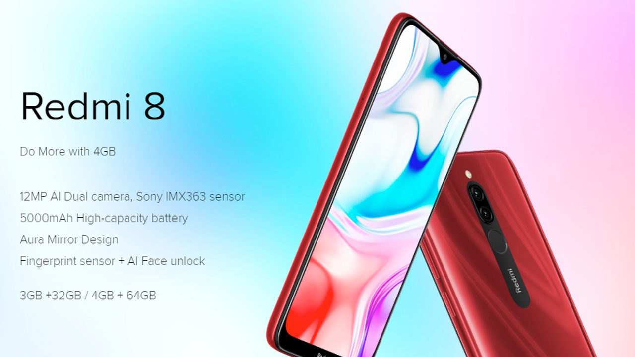 Smartphone Xiaomi Redmi 8 Ram 4 64gb Tam Dual Rear Camera Fingerprint Face Unlock Big Battery 5000 Mah Garansi Resmi Lazada Indonesia