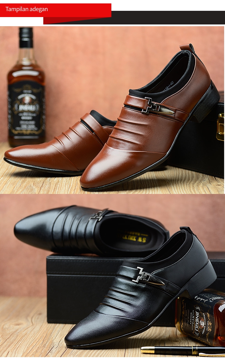 Wjkfgi Mewah Sepatu Resmi Laki Laki Sepatu Hak Tinggi Sepatu Setelan Bisnis Pria Oxfords Ujung Runcing Sepatu Oxford Untuk Pria Pernikahan Kulit Shoe Free Shipping Lazada Indonesia