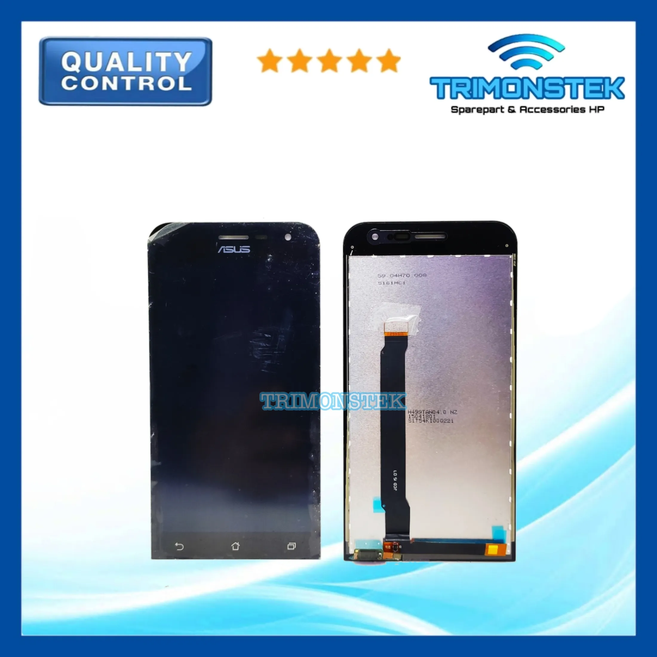 Lcd Touchscreen Compatible For Asus Zenfone 2 5 0 Ze500cl Z00d Lazada Indonesia