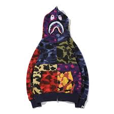 jaket bape shark ori