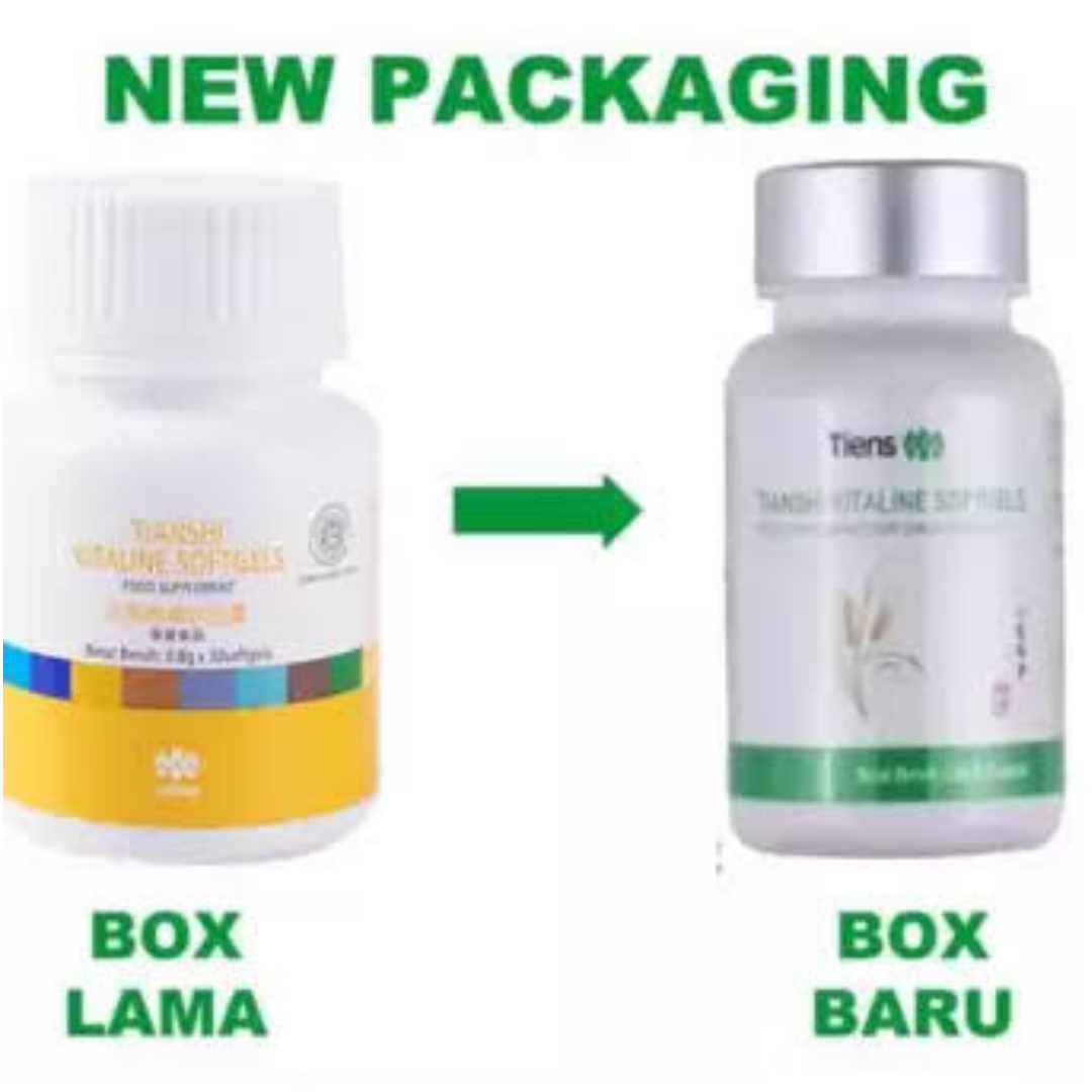 Tiens Suplemen Pemutih Wajah Tubuh Vitaline Vitamin E 30 Kapsul Harga Promo Jefri Tiens