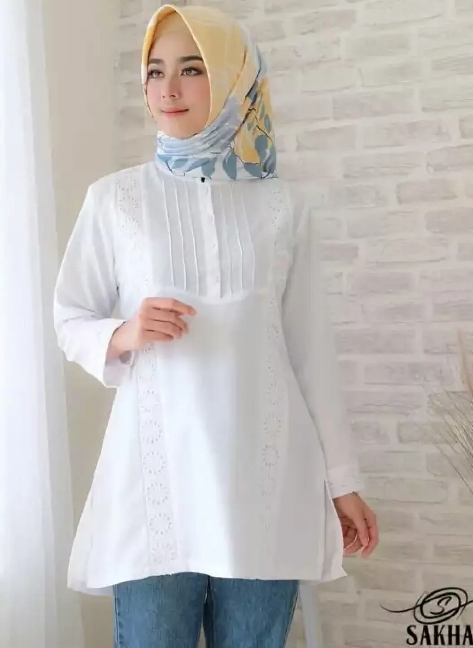 Blouse Putih Atasan Wanita Lazada Indonesia