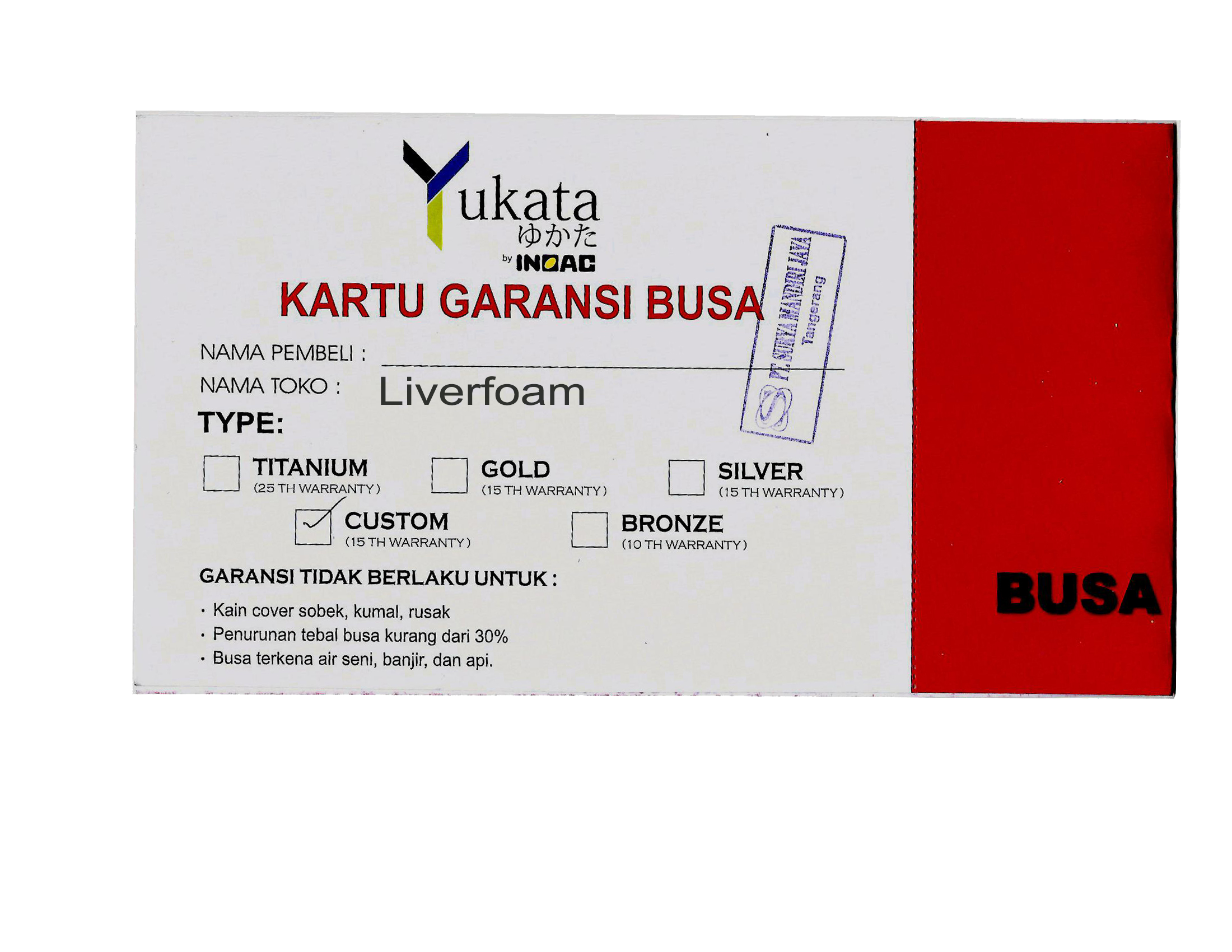 Contoh Surat Kartu Garansi Adron News