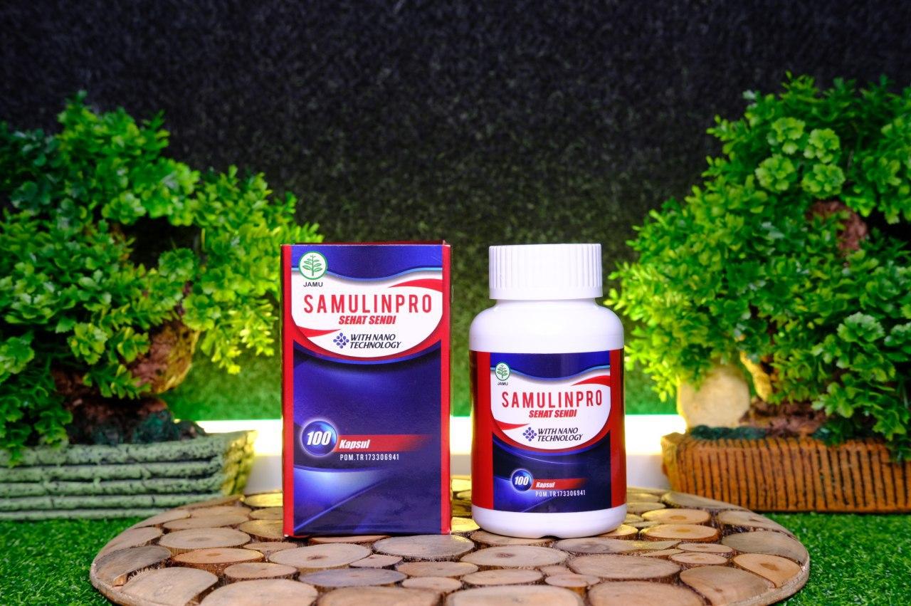 Walatra Sehat Sendi Samulinpro Asli Herbal - Spesialis Obat Radang Tulang, Nyeri Sendi, Osteoarthritis, Radang Sendi, Syaraf Kejepit, Rematik, Asam Urat, Osteoporosis, Ligamen Robek, Patah Tulang, Pegal Linu, Sakit Pinggang, Kaku, Cedera,