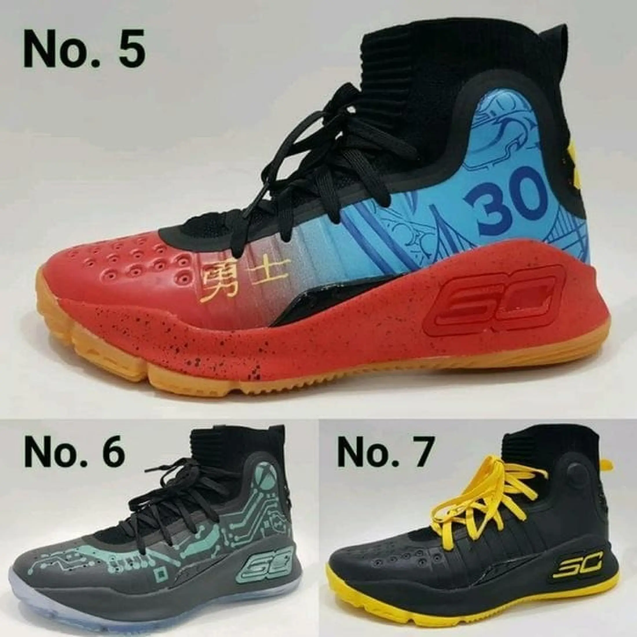sepatu basket under armour curry 4