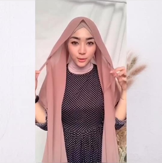 Hijab Jilbab Pastal Pashmina Tali Pashmina Shawl Ada Talinya Di Dahi Hijab Jilbab Pasmina Shawl Pashmina Tali Solehah Lazada Indonesia