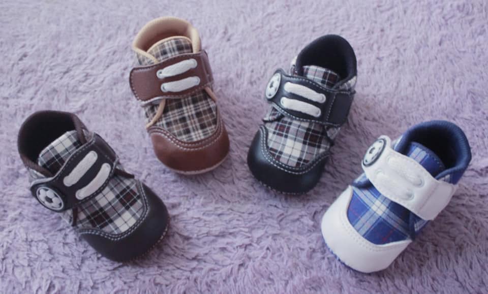 Sepatu Bayi Anak Pria Pre Walker Laki Laki Usia 0 12 Bulan 1 Tahun Boots Keren Sepatu Tali Lazada Indonesia