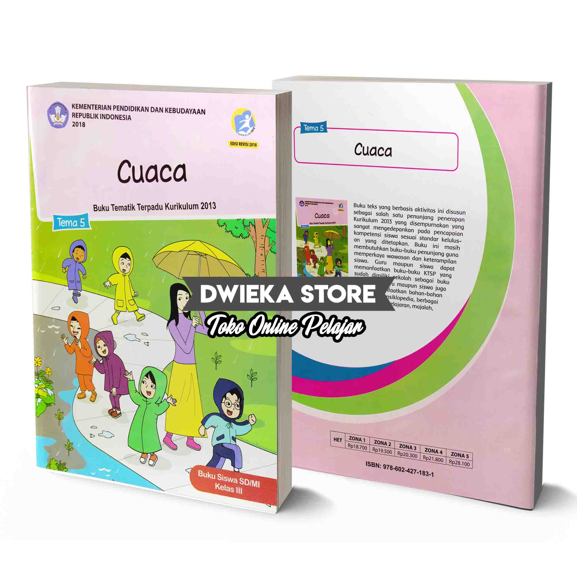 Daftar Harga  Buku K13 Sd  Kelas  3 Dan 6 Semester 2 Daftar Ini