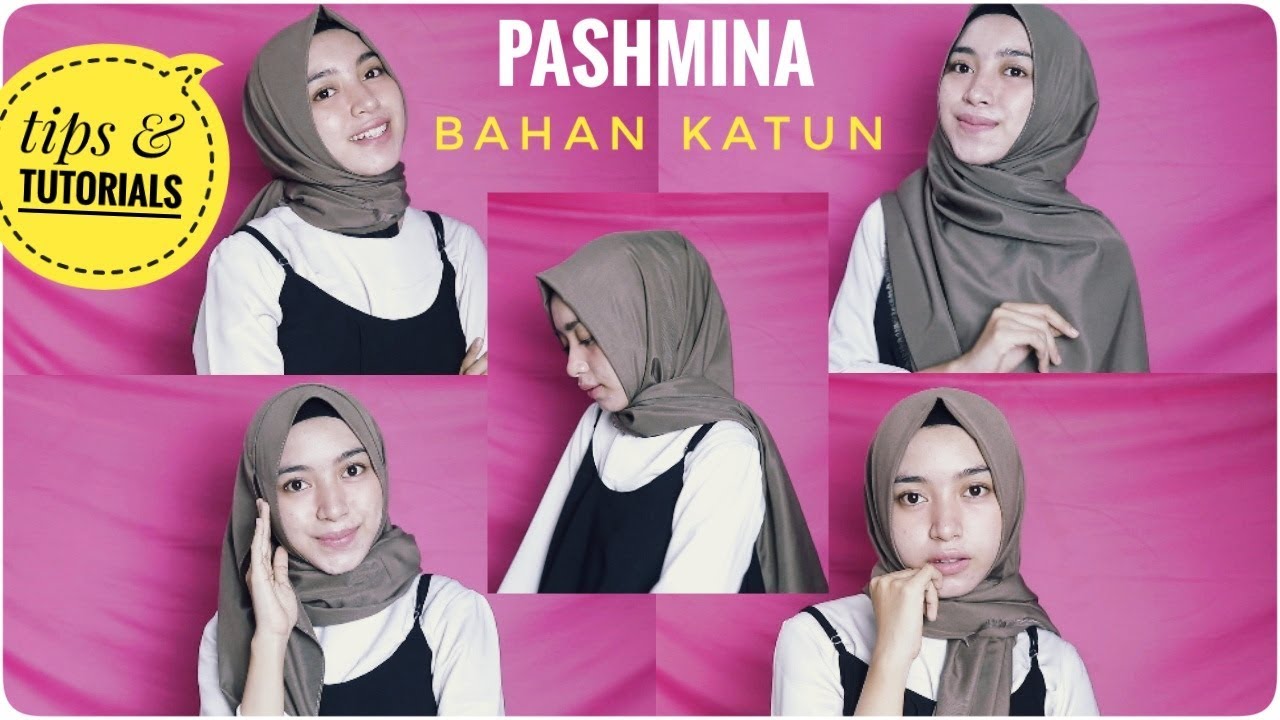 Hijab Jilbab Kerudung Pashmina Saudia Katun Rawis Lazada Indonesia