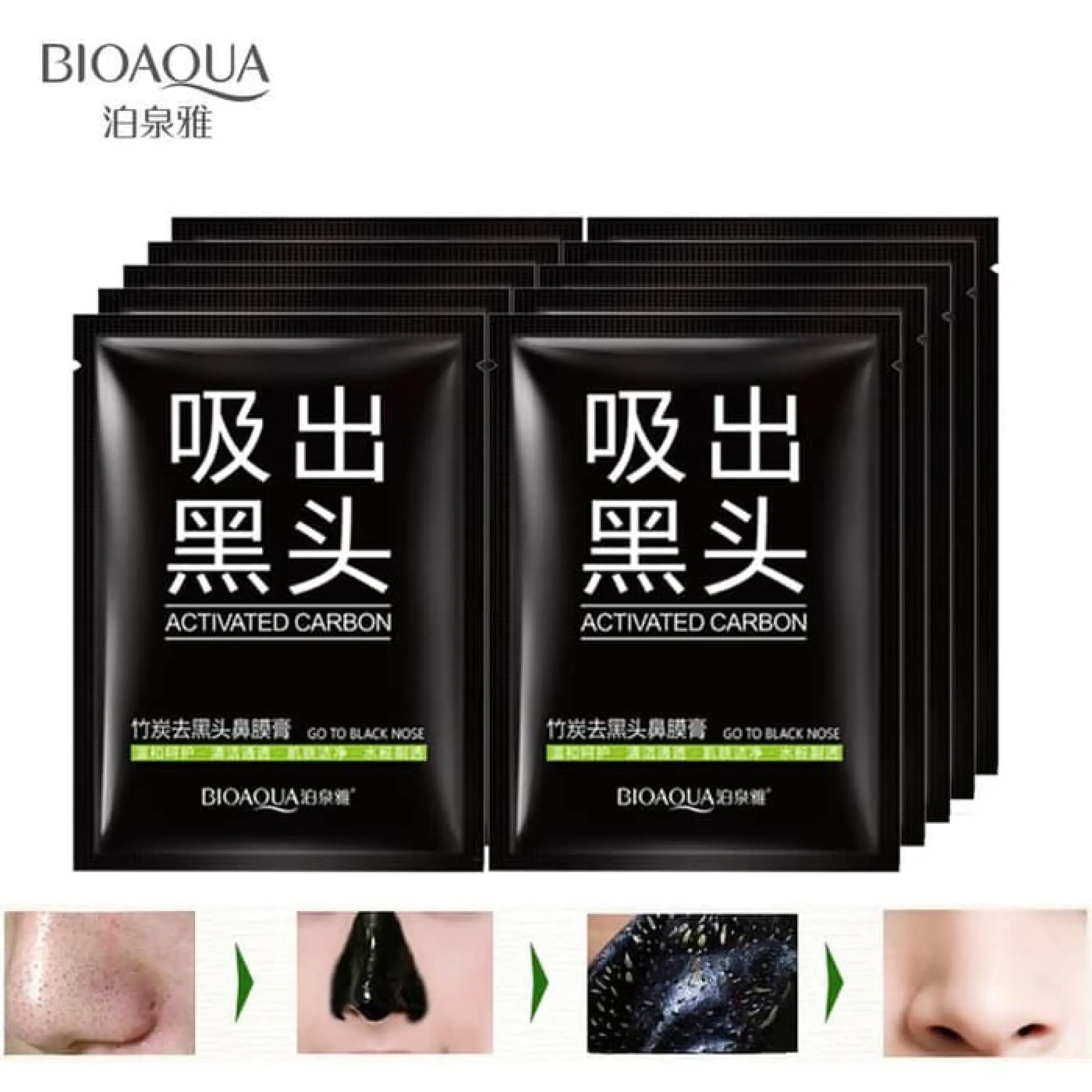 Murah Bioaqua Black Mask Remove Blackhead Masker Hitam Bio Aqua Ori Lazada Indonesia